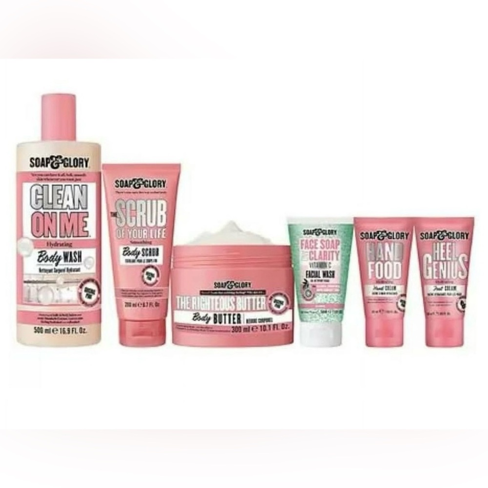 BNIB!Soap & Glory Pick of the Pink Gift Set Original Pink,Rose & Bergamot 😻💖🫧🎁🛍️ - Picture 14 of 15